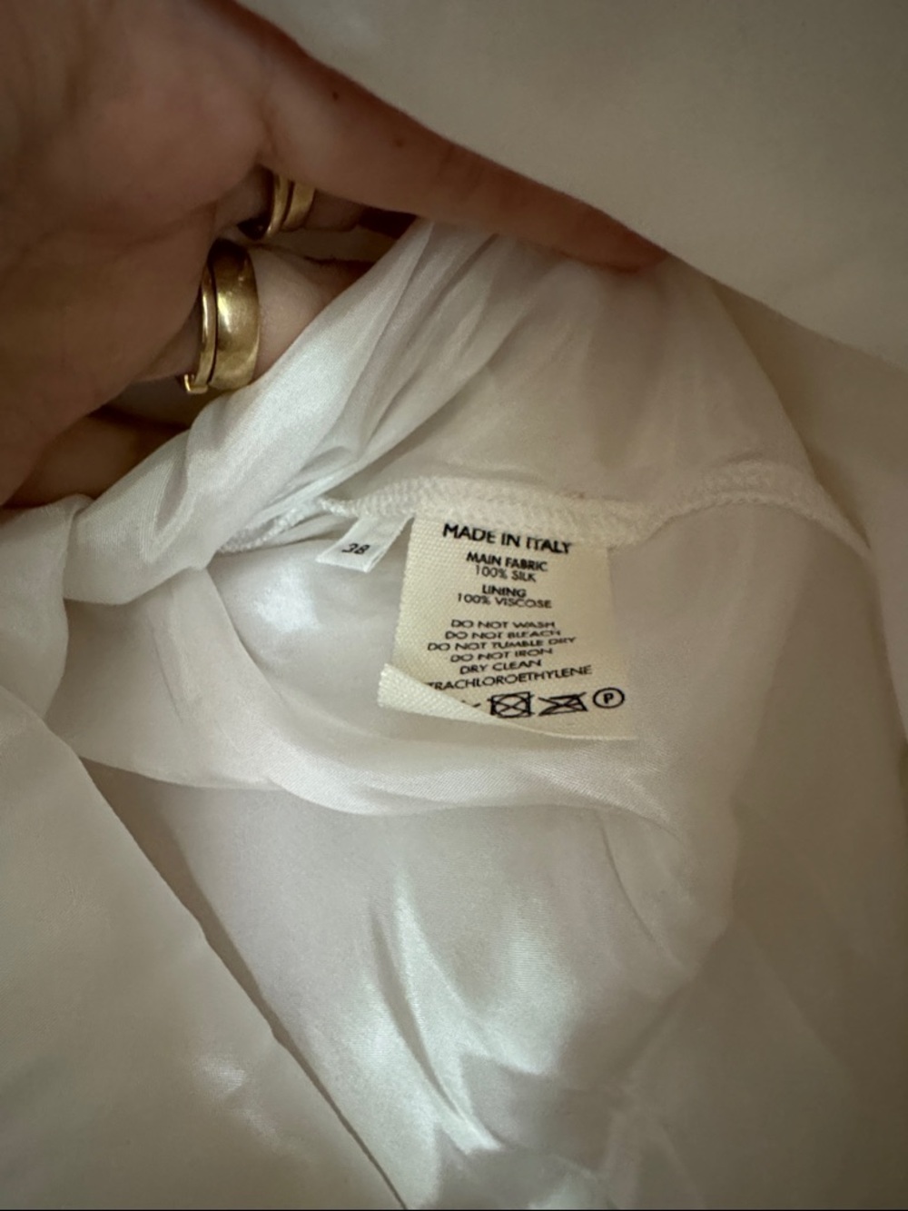 Mansur Gavriel White Sheer Midi Dress with Slip - Picture 8 of 10